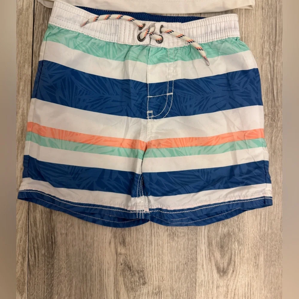OshKosh B'gosh Kids Swim Set - Orange, Blue, White